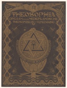 Umschlag Zeitschrift Theosophia von Mathieu Lauweriks