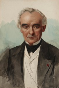Porträt des Schriftstellers Prosper Mérimée 1803-1870, 1869