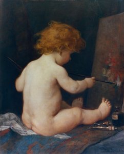 Ein junger Künstler von Mathilde Dietrichson