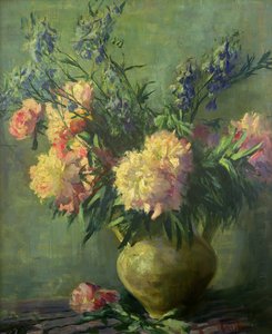 Rosa Pfingstrosen