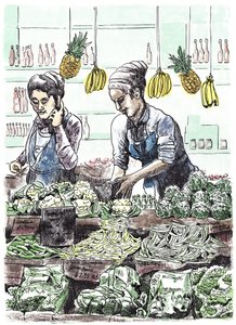 Borough Veg 2, 2013 von Matt Bannister