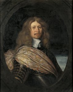 Porträt von Carl Gustav Wrangel, Graf von Salmis von Mattaus the Younger Merian