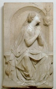 Glaube, Relief (Marmor)