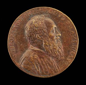 Tommaso Rangone, 1493-1577, Arzt von Ravenna [Vorderseite], 1562