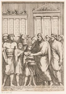 Marcus Aurelius als oberster Priester