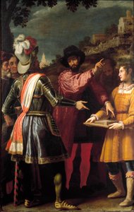 Der Maler, Bildhauer und Architekt Michelangelo Buonarroti genannt Michelangelo von Matteo Rosselli