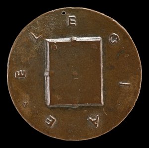 Geschlossenes Buch [Rückseite], ca. 1446 von Matteo di Andrea de Pasti