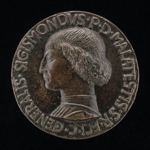 Sigismondo Pandolfo Malatesta, 1417-1468, Herr von Rimini und Fano [Vorderseite]