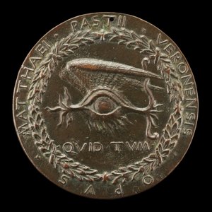 Geflügeltes menschliches Auge (Rückseite), 1446-1450