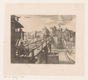 Ansicht von Charenton-le-Pont von Matthäus Merian (I)