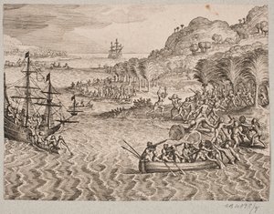 Über die Landung der Holländer auf der grundlosen Insel