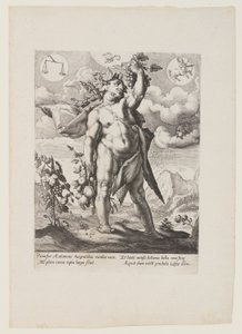 Herbst, aus Die vier Jahreszeiten von Matthaus Greuter