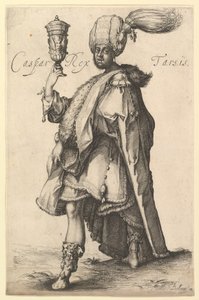 Caspar, nach der Drei-Magi-Serie von Jacques Bellange, ca. 1615