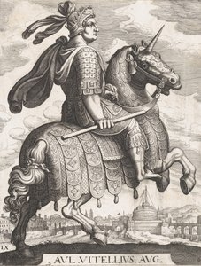 Tafel 9: Kaiser Vitellius zu Pferd, aus 