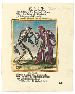 Der Tod und der Anwalt, ca. 1700-1725