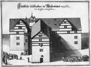 Herzog August Bibliothek in Wolfenbüttel, zwischen 1655 und 1660