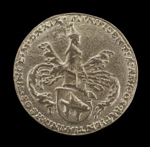 Wappen, Kamm und Helmzier von Matthes Gebel