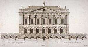 Ansicht des Buckingham House, St James