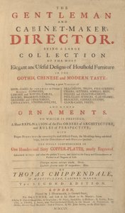 Gentleman und Möbeltischler Direktor, 1755 von Matthew Darly