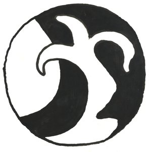 Aus der Serie Glyphes 14, 2017 von Matthew Hilton