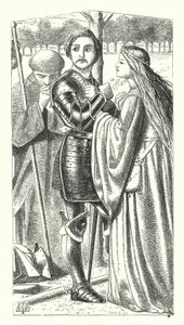 Die junge Königin-Gemahlin von Matthew James (attr. to) Lawless