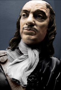 Büste von Lord Protector Oliver Cromwell, 1860 von Matthew Noble