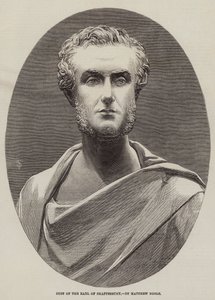 Büste des Earl of Shaftesbury von Matthew Noble