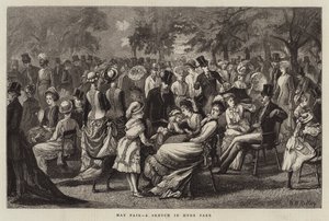 Maimesse, eine Skizze im Hyde Park