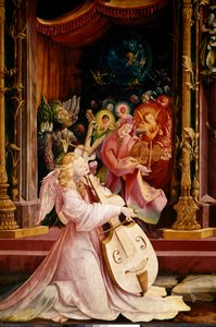 Isenheimer Altar: Die Geburt Christi (Detail)