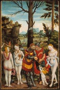 Der Traum von Paris von Matthias Gerung or Gerou