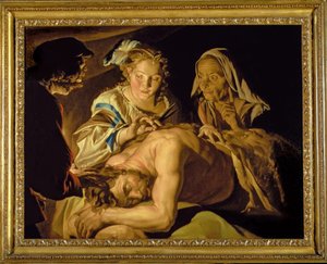 Samson und Delilah von Matthias Stomer