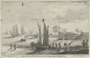 Das Beladen eines Schiffes