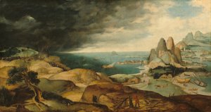 Das Martyrium der Heiligen Katharina, ca. 1540 von Matthijs Cock