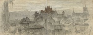 Ansicht von Lausanne II von Matthijs Maris