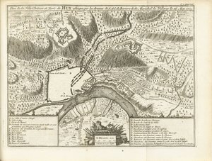 Belagerung von Huy, 1705 von Matthijs Pool (possibly)