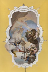 Jupiter und die vier Kontinente von Mattia Bortoloni