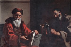 Diogenes und Platon, 1649