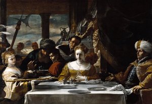 Fest des Herodes von Mattia Preti