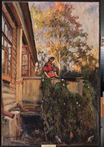 Auf dem Balkon von Matvei Markovich Zaytsev
