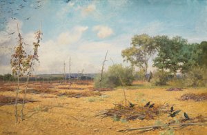 Wenn Hopfen geerntet und Gärten kahl sind, 1888