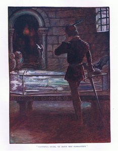 Treue, ihr habt nicht vergessen, Illustration aus Lady Anns Märchen, 1914 von Maud Tindal Atkinson