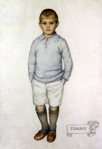Porträt von Tommy von Maud Tindal Atkinson
