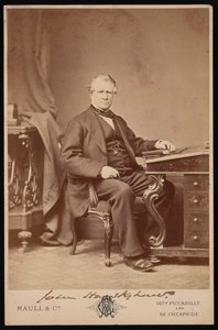 Porträt von John Hawkshaw 1811-1891, vor 1876
