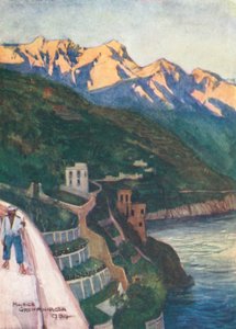 Minori bei Sonnenuntergang