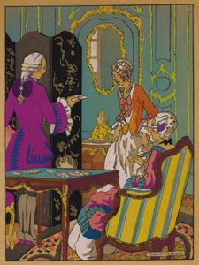 Illustration für Histoire de Manon Lescaut von Maurice Berty