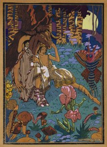 Illustration für Shakespeares Ein Sommernachtstraum von Maurice Berty