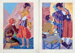 Illustrationen für eine Ausgabe von 