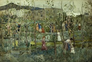 Capri, 1899 von Maurice Brazil Prendergast