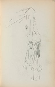Italienisches Skizzenbuch: Figuren Seite 128, 1898-1899