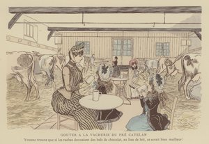 Illustration für Paris Brillant von Maurice Charles Mathieu Bonvoisin